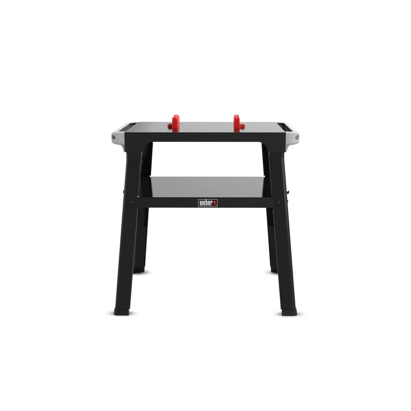 Weber Lumin Electric BBQ Stand, Sturdy and Lightweight Frame, With Storage Shelf, Compatible With All Lumin Models, Fits WORKS System, Black (3401233)