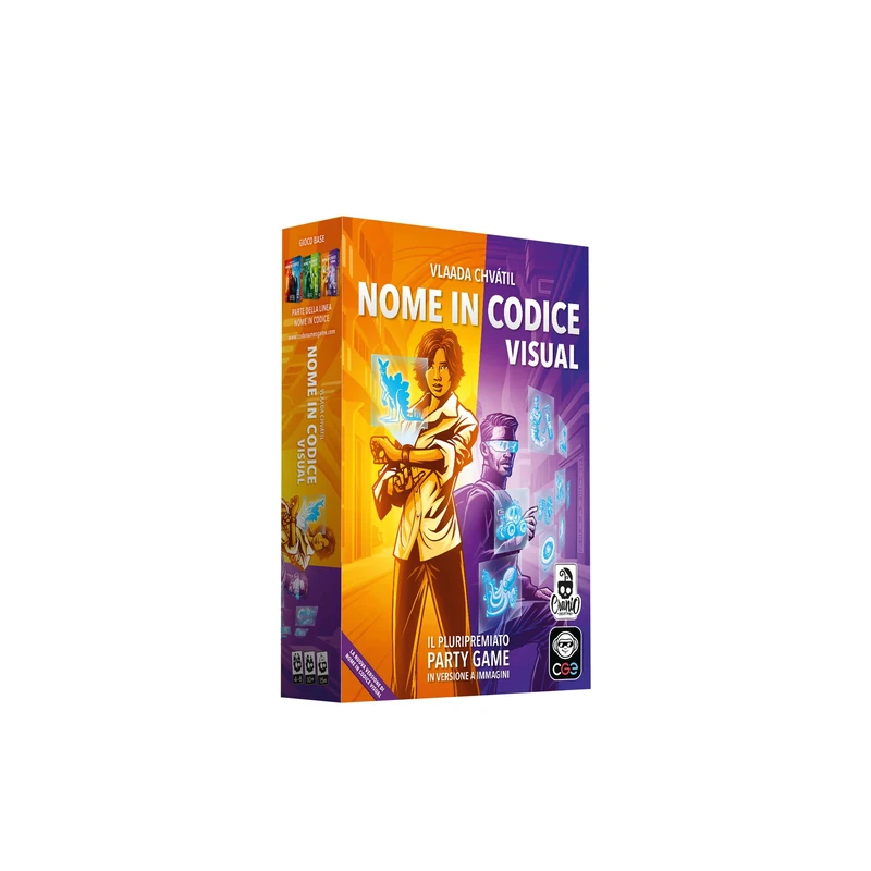Cranio Creations - Visual Code Name, Second Edition - The Great Classic of Party Games in Visual Version - Discover the Hidden Meanings behind the Images - Italian Edition