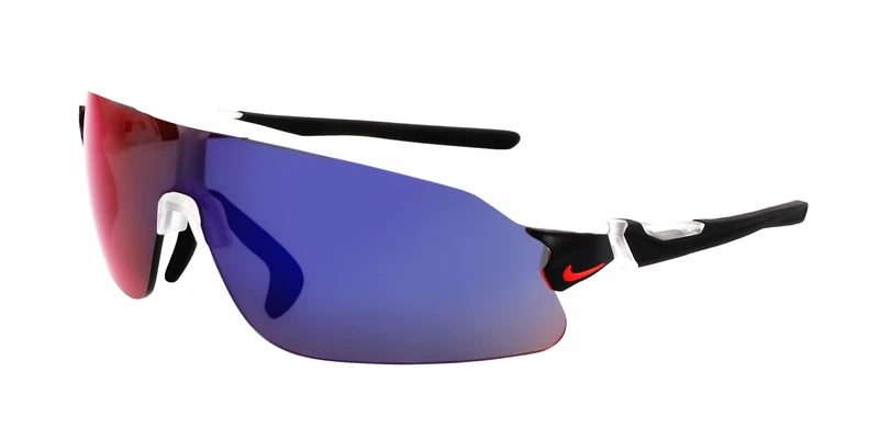 Nike Flyfree Shield E IU8028 Sports Sunglasses Running Training Outdoor Performance Sunglasses, Mat Clear/Field Tint/Orang, One Size