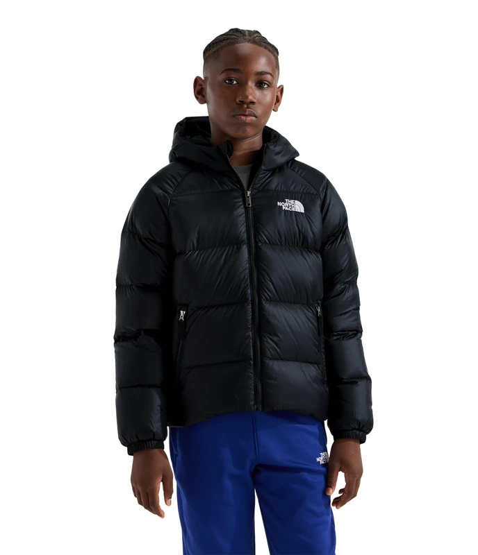 The North Face Boy's Hydrenalite Down Hooded Jacket, Tnf Black, 10 Years