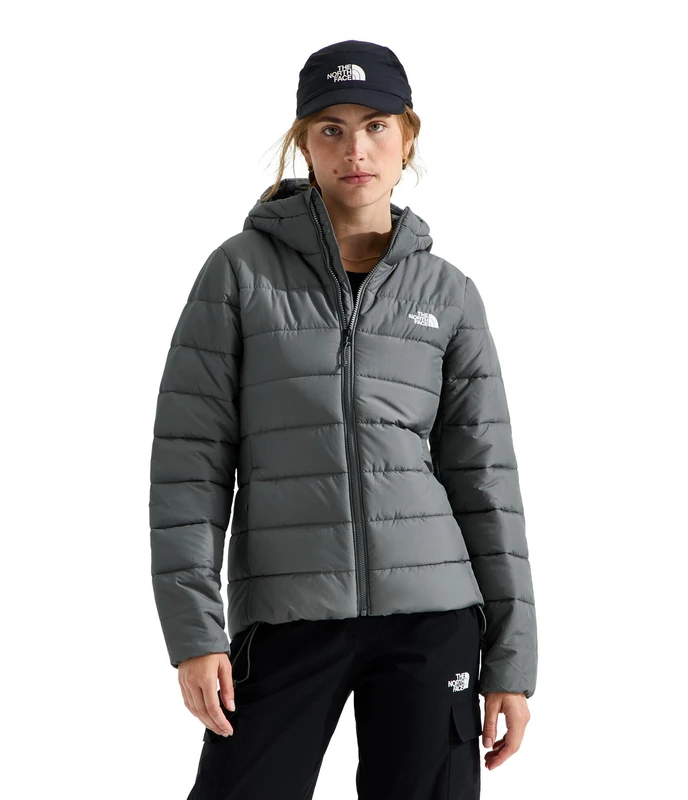 The North Face Women's Aconcagua Hooded Jacket, Smoked Pearl, XL