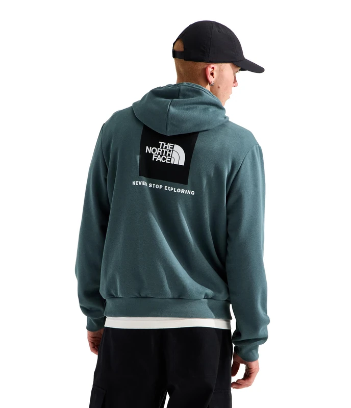 The North Face Men's Evolution Box Nse Regular Hoodie, Granite Grey, S