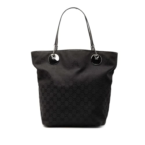 Gucci Pre-Loved GG Canvas Eclipse Tote