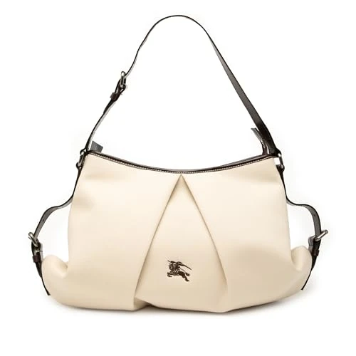 BURBERRY Pre-Loved Canvas Hobo