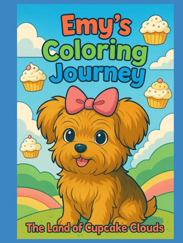 Emy's Coloring Journey: The Land of Cupcake Clouds