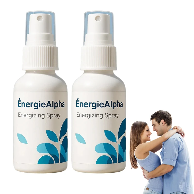 Generic Energie Alpha Men's Spray - Fast-Acting Delay, 2pcs 30ml