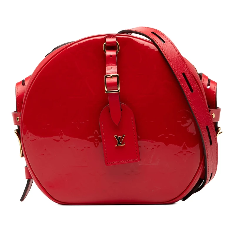 Louis Vuitton Pre-Loved Monogram Vernis Boite Chapeau Souple PM Crossbody Bag