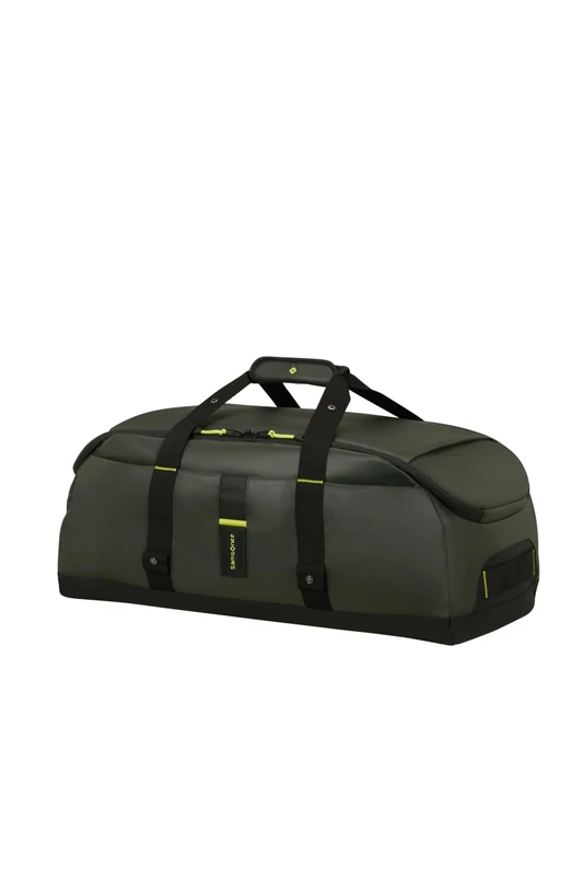 Samsonite Paradiver Light - Convertible Travel Backpack (63 cm), Medium, Water Repellent, Lightweight, 60L, Jungle Green