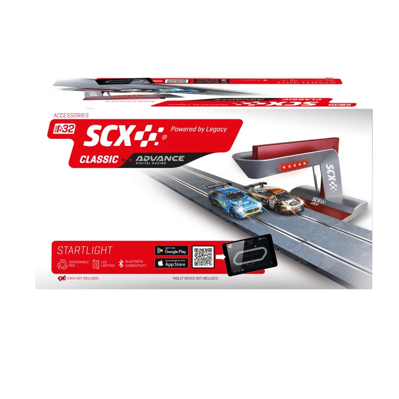SCX - Advance and Original Compatible Accessory - Extend or Upgrade Your Race Track - 1:32 Scale (Semaphore)