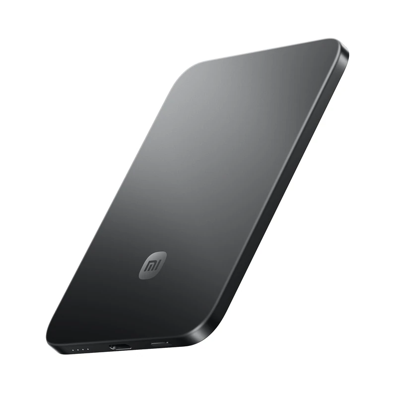 Xiaomi Ultrathin Magnetic Power Bank 5000mAh 15W MagSafe Compatible Power Bank for iPhone, Ultra Slim, Lightweight, Wireless Charging, for iPhone 17/16/15/14/13/12, Graphite Black