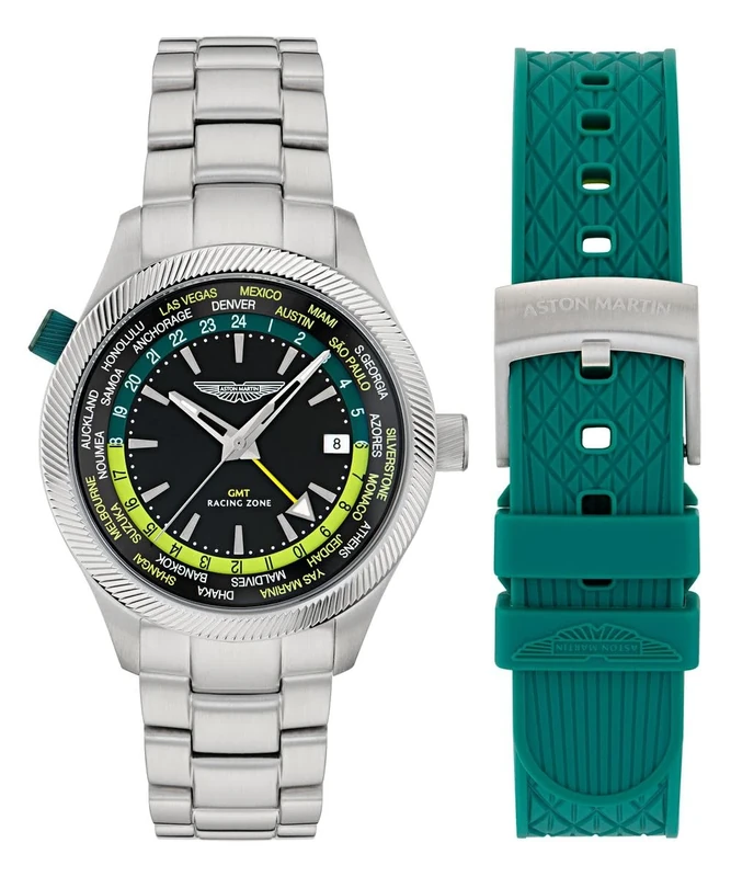 Aston Martin Men's Analogue Quartz Watch Aml Icon GRZ