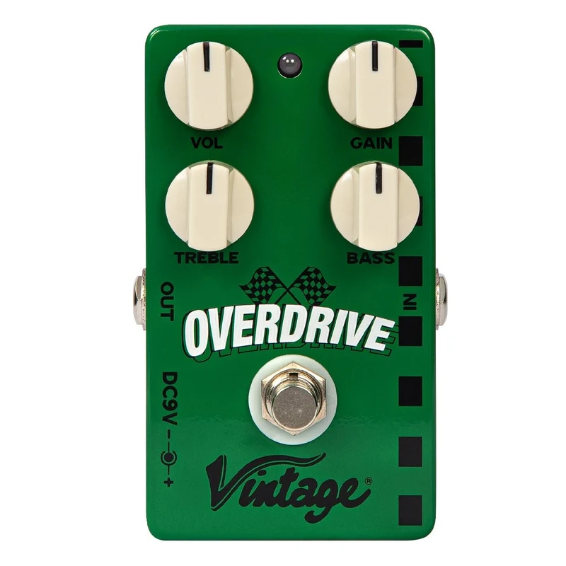 Vintage Overdrive Effects Pedal