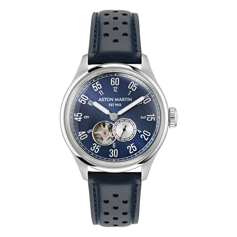 Aston Martin Men's Automatic Watch AML Timeless MTTS1 - Blue