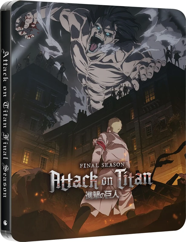 Attack on Titan - The Complete Final Season - Limited Edition Steelbook [Blu-ray] [Region B]
