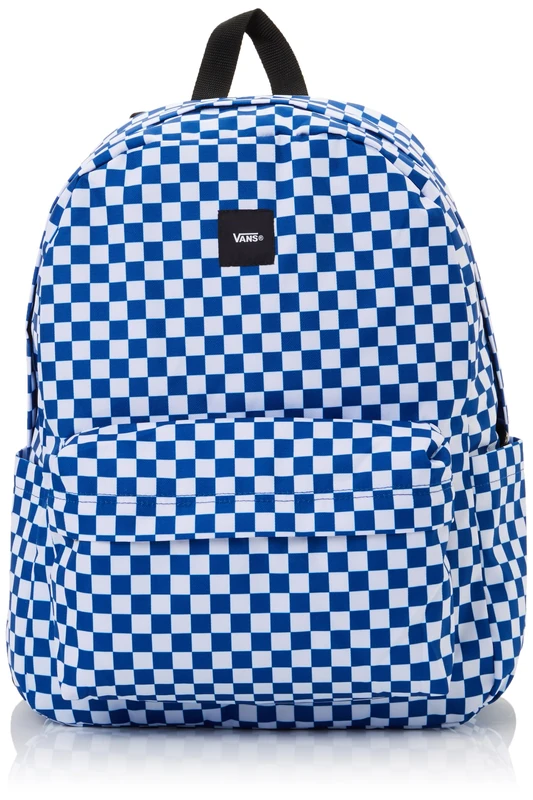 Vans Old Skool Check Backpack, Classic Blue - Image 1