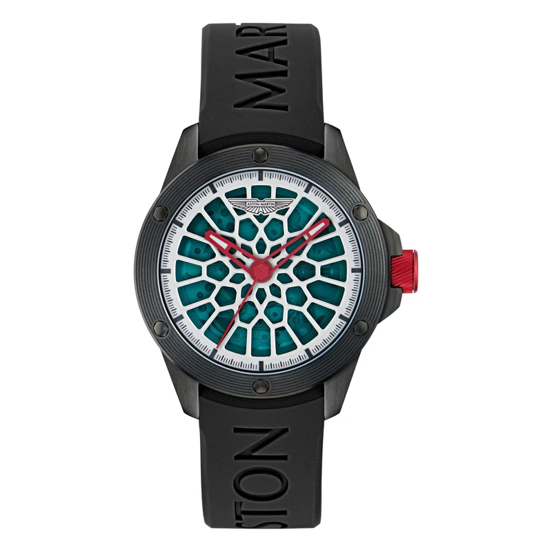 Aston Martin Men Analogue Automatic Watch Thrill Rim