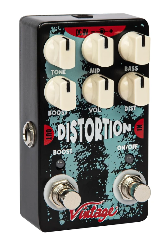 Vintage Distortion Effects Pedal