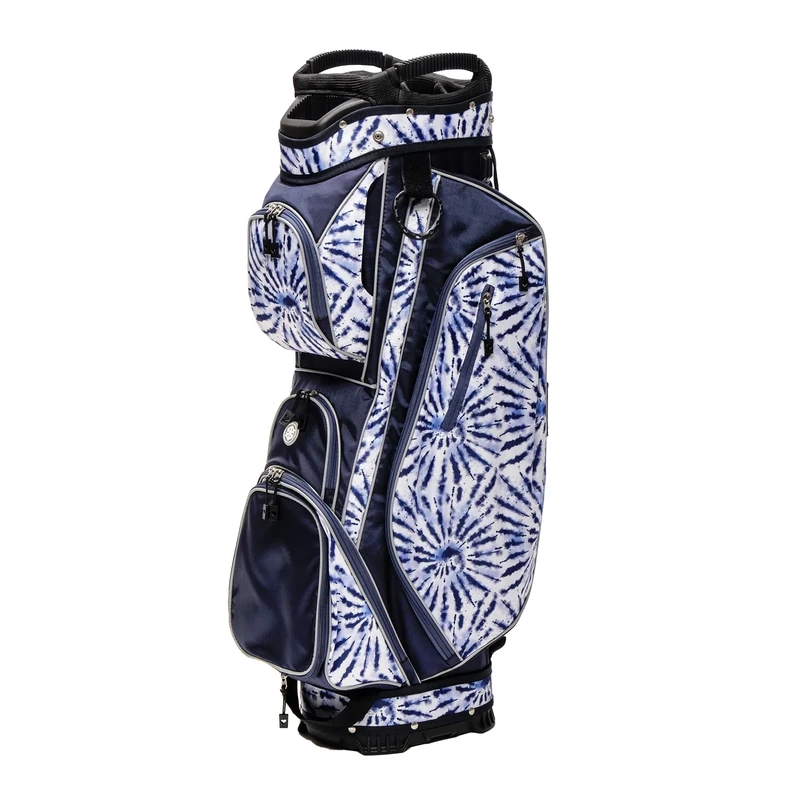 Glove It Golf Ladies Lightweight Cart Bag 6lbs, 15-Way Divider, 9 Pockets - Shibori
