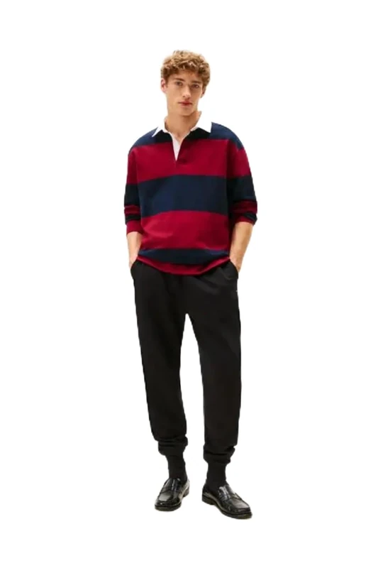 Tommy Hilfiger Men's, Essential Terry Sweatpants Mw0Mw37236, Sweatpants, Black, XL