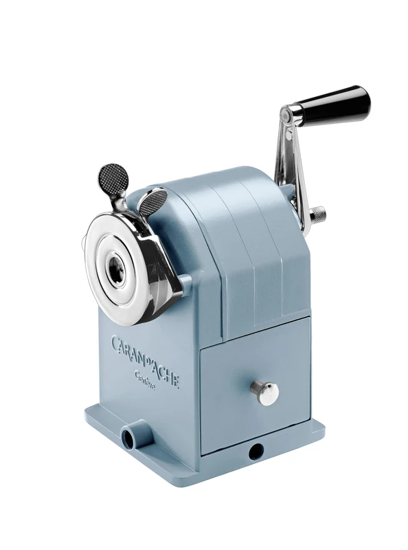 Caran d'Ache Metal Pencil Sharpening Machine, Alpine Frost Collection, Special Edition, Artist Supplies, Pencils, Art Studio, Stationery Supplies, Sharpner Tool, School, Home, Art Studio, Professional