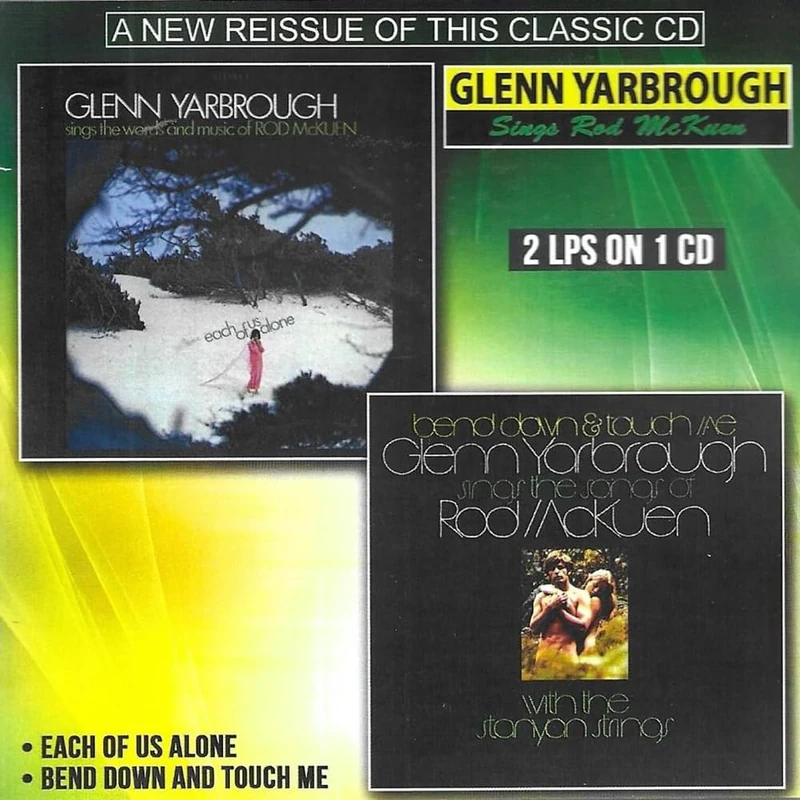 Glenn Yarbrough Sings Rod Mckuen
