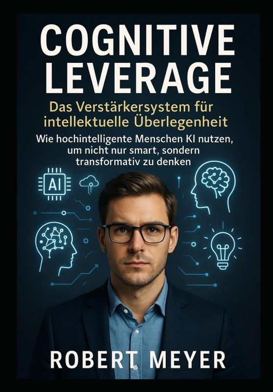 Cognitive Leverage: Das Verstärkersystem für intellektuelle Überlegenheit: Wie hochintelligente Menschen KI nutzen, um nicht nur smart, sondern transformativ zu denken (Stärken & Future Skills) - Image 1