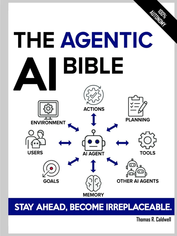 The Agentic AI Bible: The Complete and Up-to-Date Guide to Design, Build, and Scale Goal-Driven, LLM-Powered Agents that Think, Execute and Evolve