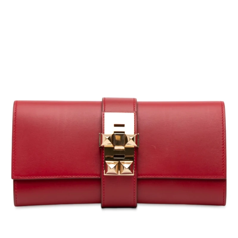 Hermès Pre-Loved Tadelakt Medor 23 Clutch Bag