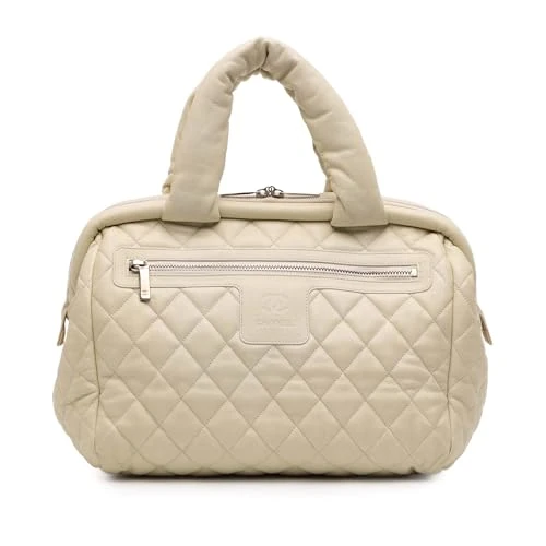 Chanel Pre-Loved Quilted Caviar Coco Cocoon Bowler Bag Handbag