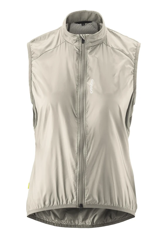Gonso Road Vest Wind W Women's Vest, Lightweight, windproof & breathable cycling vest & running vest, Reflective, Small pack size for road bike & gravel - Image 1