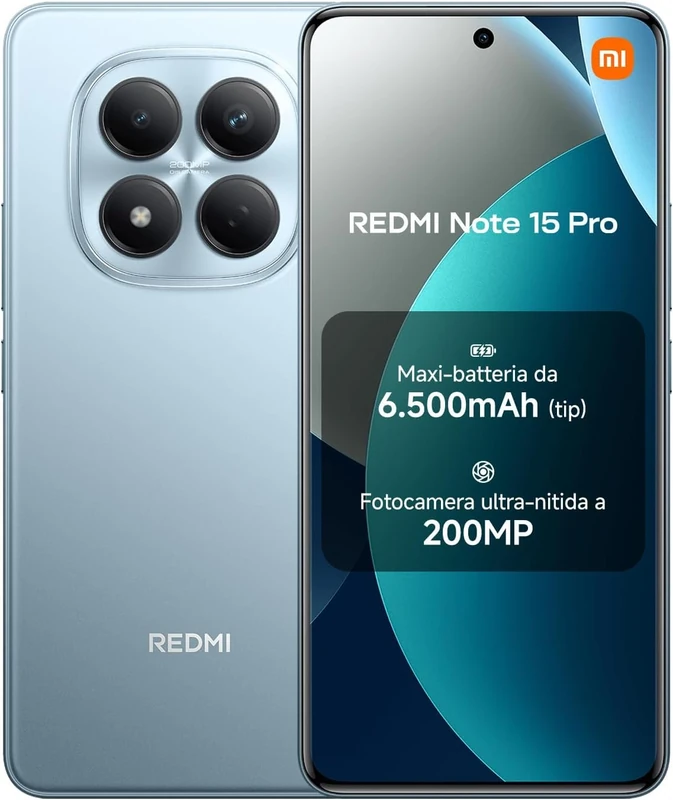 XIAOMI Redmi Note 15 Pro 8+256 Glacier Blue (No power adapter included)