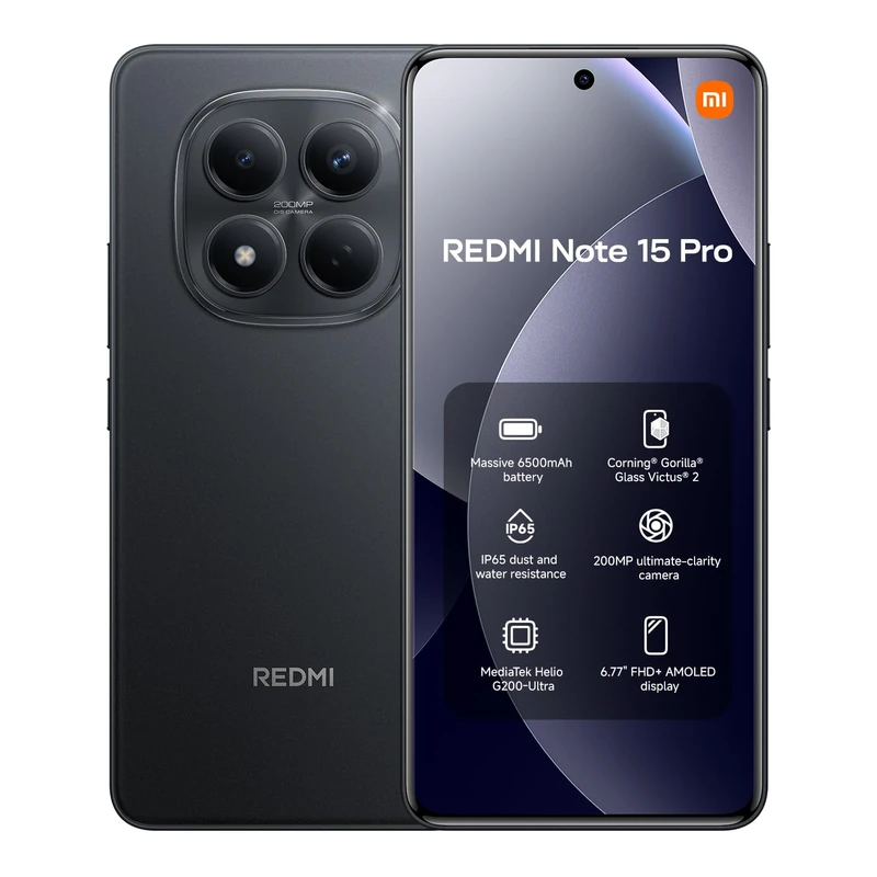 XIAOMI Redmi Note 15 Pro 12+512 Glacier Blue (No power adapter included) - Image 1