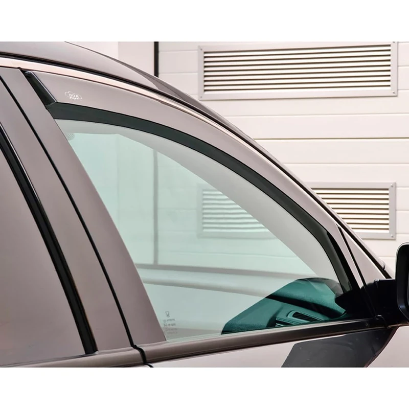 DGA Wind Deflectors compatible with Toyota Corolla (E21) HB/Sedan/Touring Sports 2019- & Suzuki Swace 2020- (2-pieces), Grey