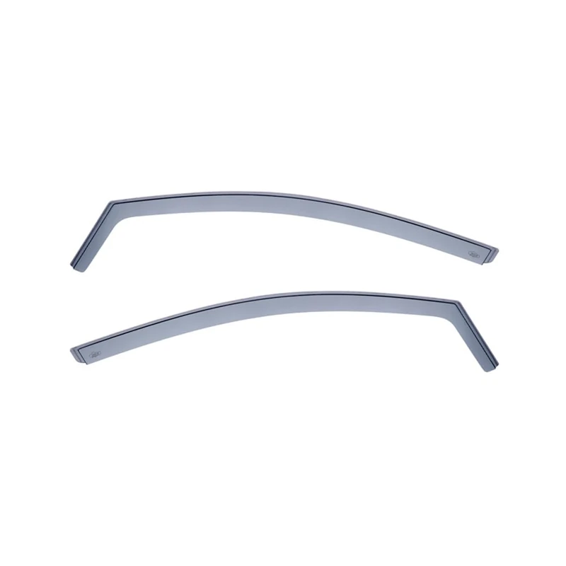DGA Wind Deflectors compatible with Ford Fiësta 3-doors 2017- (2-pieces), Grey