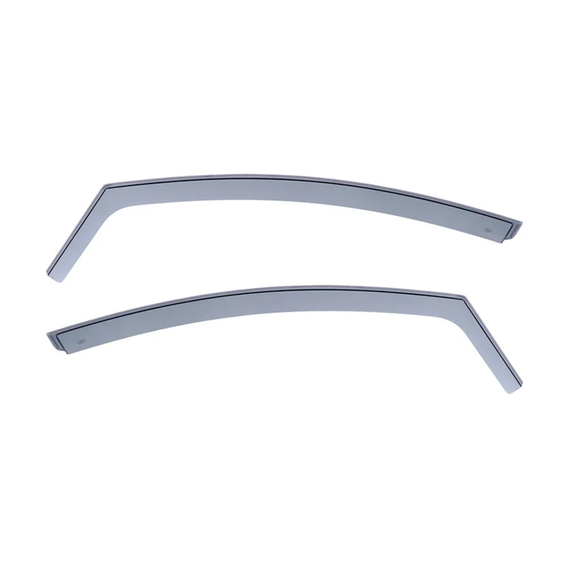 DGA Wind Deflectors compatible with Ford Fiësta 5-doors 2008-2017 (2-pieces), Grey