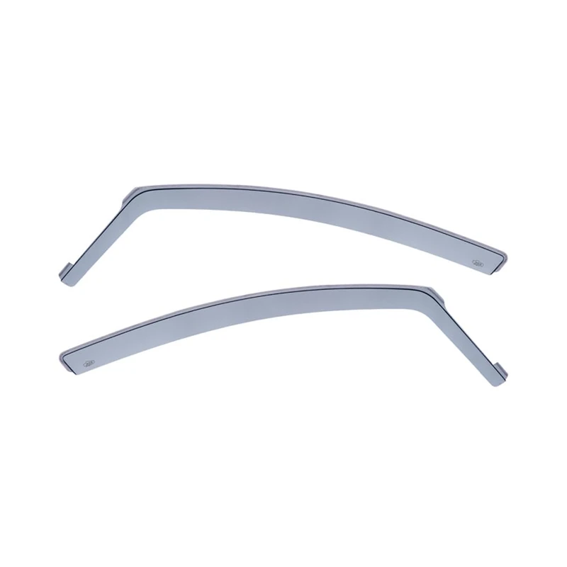 DGA Wind Deflectors compatible with Opel Corsa D & E HB 5-doors 2006-2019 (2-pieces), Grey
