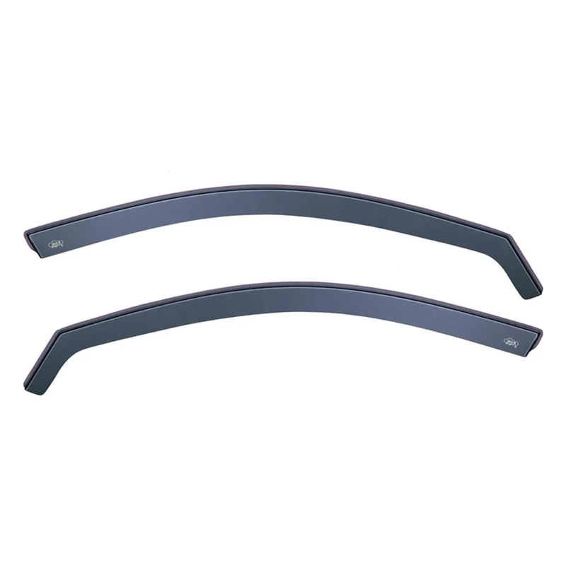 DGA Wind Deflectors compatible with Suzuki Jimny (FJ) 3-doors & Cabrio 1998-2018 (2-pieces), Grey