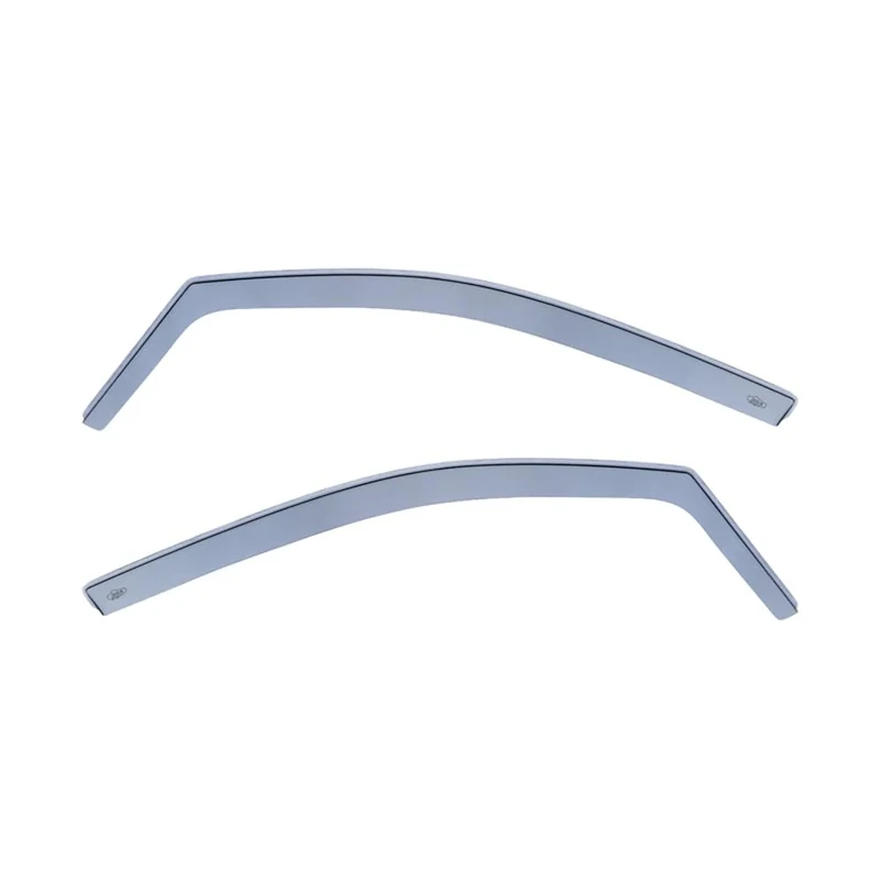 DGA Wind Deflectors compatible with Volkswagen Up! 5-doors 2011- / Seat Mii 5-doors 2012- / Skoda Citigo 5-doors 2012- (2-pieces), Grey