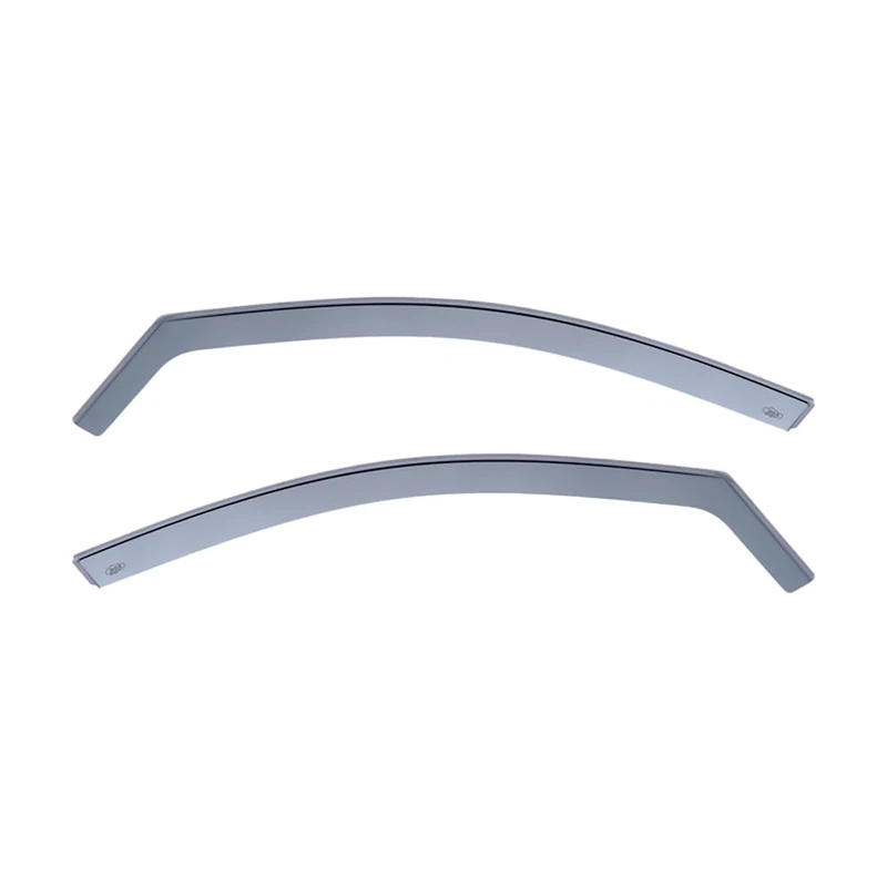 DGA Wind Deflectors compatible with Volkswagen Golf VII HB 5-doors/Variant 2012-2020 (2-pieces), Grey - Image 1