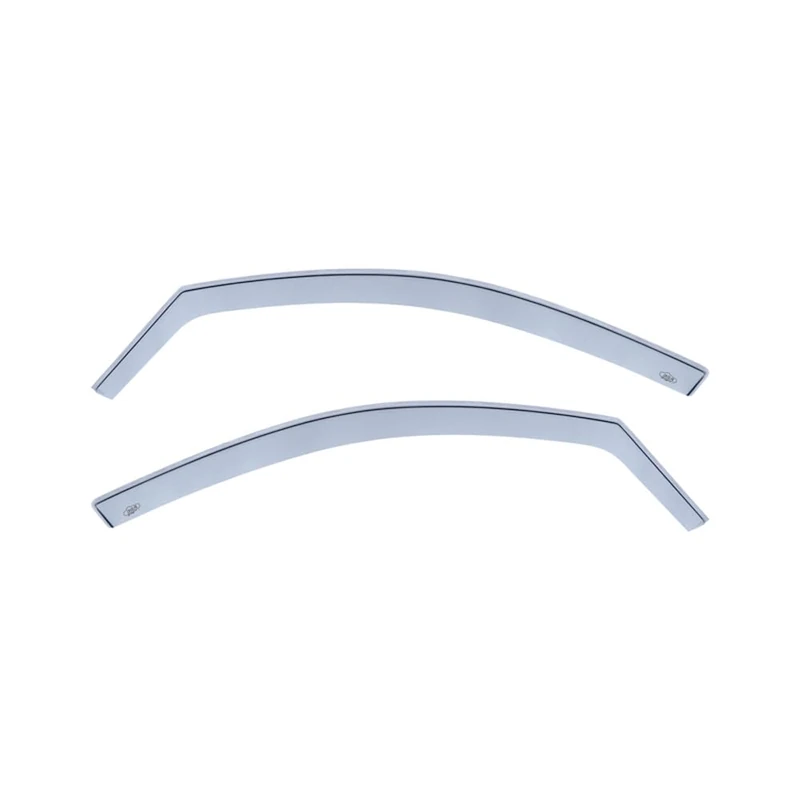 DGA Wind Deflectors compatible with Volkswagen Tiguan (5N) 2007-2016 (2-pieces), Grey