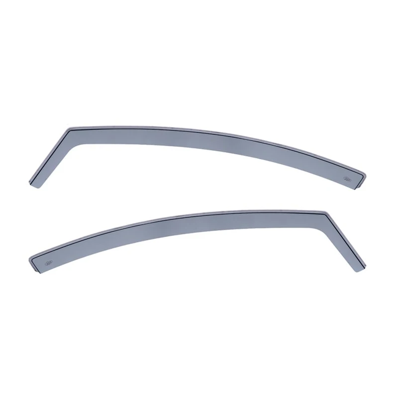 DGA Wind Deflectors compatible with Ford Focus III Sedan/HB 5-doors/Wagon 2011-2018 (2-pieces), Grey