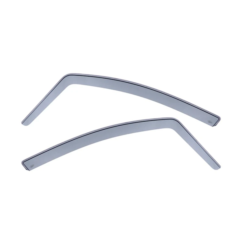 DGA Wind Deflectors compatible with Opel Zafira B 2005-2012 (2-pieces), Grey