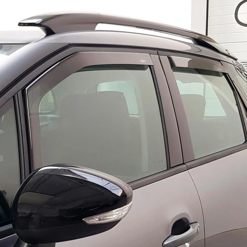 DGA Wind Deflectors Set compatible with Suzuki Swift V (AZ) 5-doors 2017-2024 (4-pieces), Grey