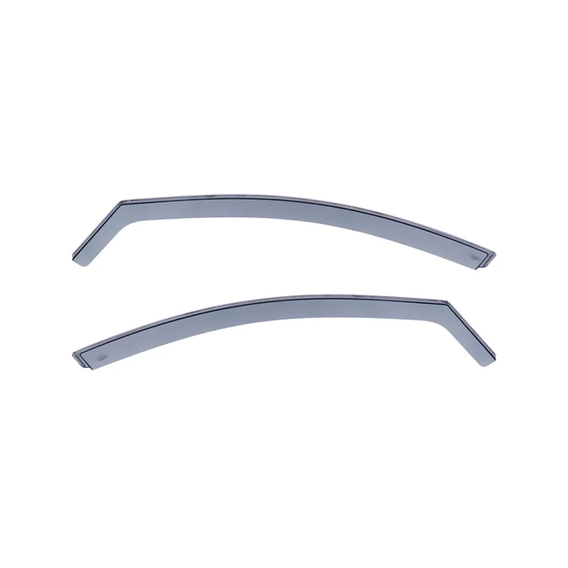DGA Wind Deflectors compatible with Opel Insignia A Sedan/HB-5-doors/Sportstourer 2008-2017 (2-pieces), Grey
