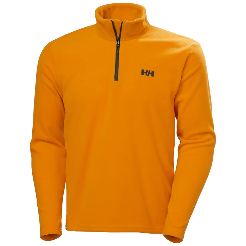 Helly Hansen Men's Daybreaker 1/2 Zip Fleece, Ignite Orange, L