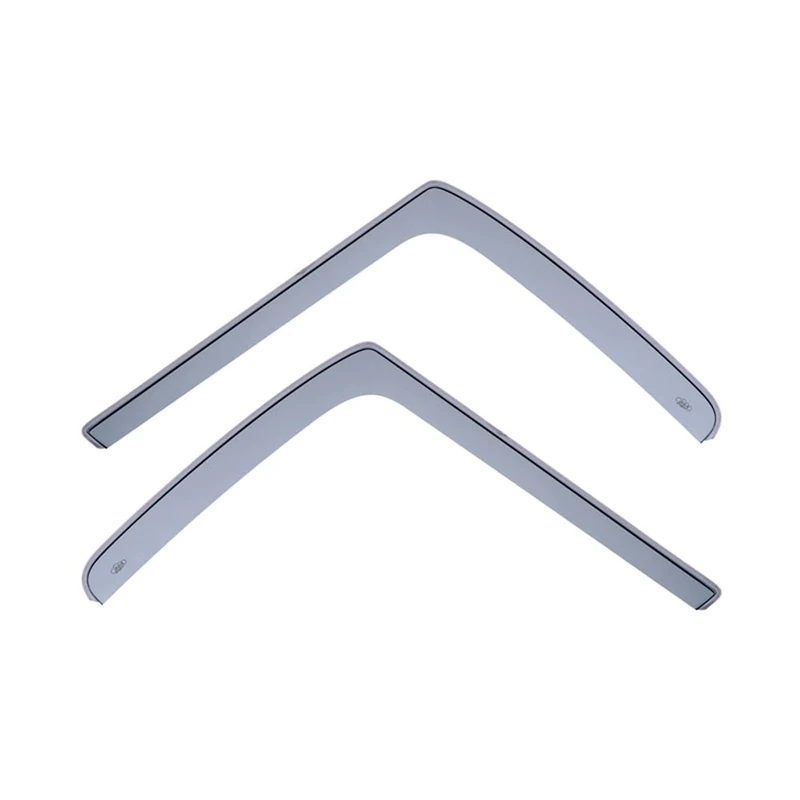 DGA Wind Deflectors compatible with Mercedes Sprinter 2005-2017 & Volkswagen Crafter 2006-2017 (2-pieces), Grey