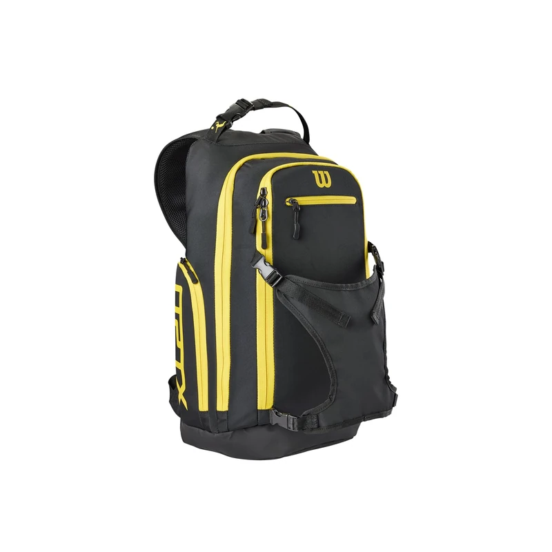 Wilson OPTX Volleyball Backpack, Black/Yellow - Image 1