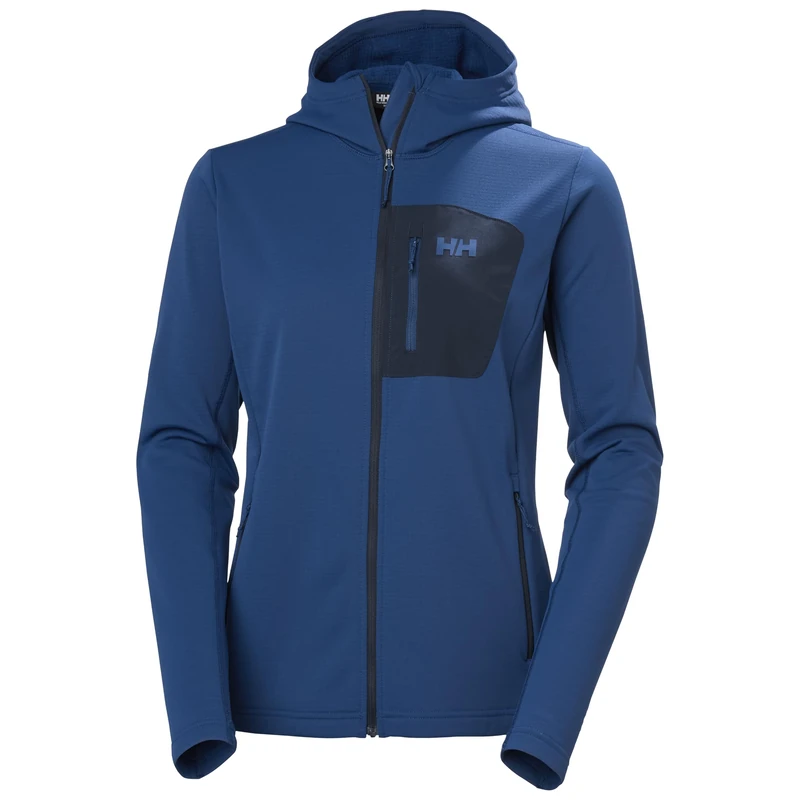 Helly Hansen Women's W Versalite Hooded Jacket, Dark Blue, L