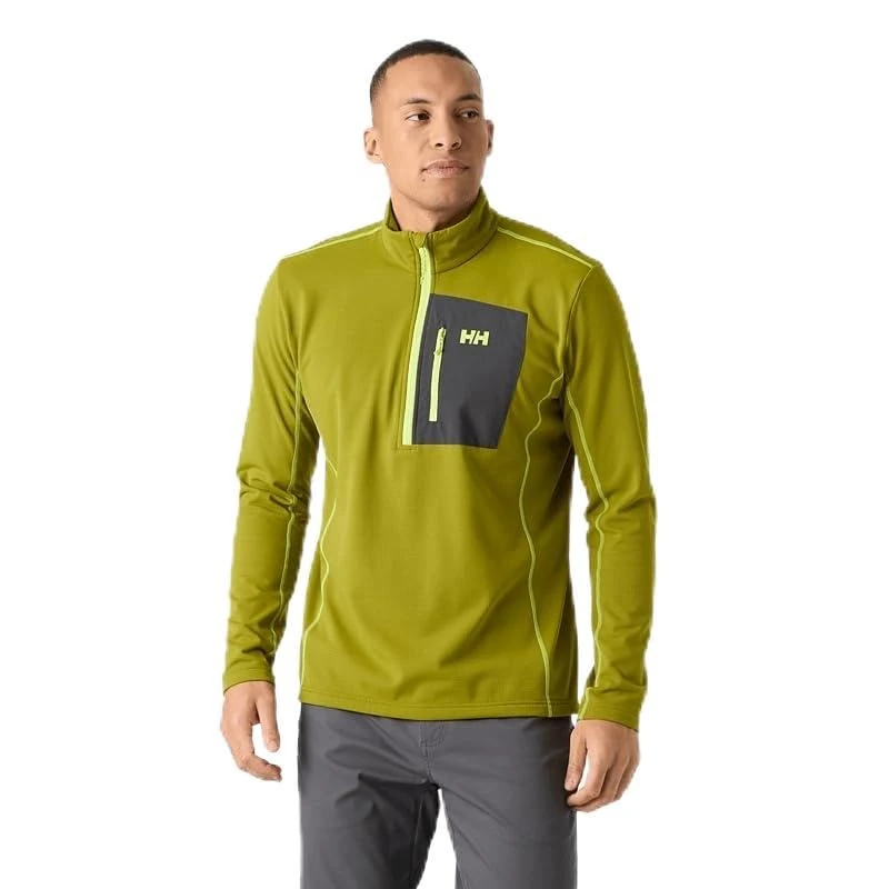 Helly Hansen Men's Versalite 1/2 Zip Fleece, Green, M