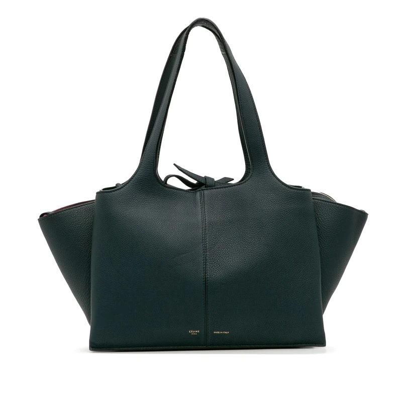 Celine Pre-Loved Medium Calfskin Trifold Tote Bag
